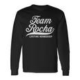 Team Rocha Lifetime Membership Family Surname Last Name Long Sleeve T-Shirt Gifts ideas