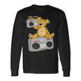 Teddy Bear Boombox By San Francisco Street Artist Zamiro Long Sleeve T-Shirt Gifts ideas