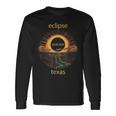 Texas Eclipse April 8 2024 04082024 Texas Solar Eclipse Long Sleeve T-Shirt Gifts ideas Texas Eclipse April 8 2024 04082024 Texas Solar Eclipse Long Sleeve T-Shirt Gifts ideas