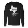 Texas Men Women Home State Pride Roots Love Long Sleeve T-Shirt Gifts ideas