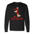 Three French Hens Song 12 Days Christmas Long Sleeve T-Shirt Gifts ideas