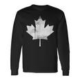 Toronto Canada Maple Leaf Distressed Vintage Retro Fan Long Sleeve T-Shirt Gifts ideas