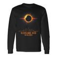 Total Solar Eclipse 04082024 Cleveland Ohio Long Sleeve T-Shirt Gifts ideas