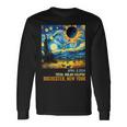 Total Solar Eclipse 04082024 Rochester New York Long Sleeve T-Shirt Gifts ideas