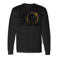 Total Solar Eclipse 2024 America April 8 2024 Retro Vintage Long Sleeve T-Shirt Gifts ideas