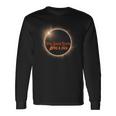 Total Solar Eclipse 2024 Illinois Pennsylvania Ohio New York Long Sleeve T-Shirt Gifts ideas