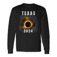 Total Solar Eclipse 2024 Texas Eclipse 2024 Long Sleeve T-Shirt Gifts ideas