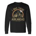 Total Solar Eclipse April 8 2024 Arkansas Totality Souvenir Long Sleeve T-Shirt Gifts ideas