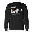 This Totality Rocks America Total Solar Eclipse April 8 2024 Long Sleeve T-Shirt Gifts ideas