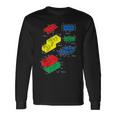 Toys Building Block Brick Patent For Master Builder Long Sleeve T-Shirt Gifts ideas