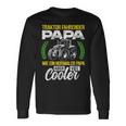 Tractor Fahrender Papa Wie Ein Normaler Papa Aber Cooler Langarmshirts Geschenkideen