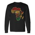 Traditional African Drumming Black History African Drum Long Sleeve T-Shirt Gifts ideas