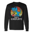 Trex Appple Pre-K Graduate Graduation Last Day Dino Boys Long Sleeve T-Shirt Gifts ideas