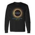 Troy Oh Total Solar Eclipse 040824 Ohio Souvenir Long Sleeve T-Shirt Gifts ideas