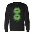 Two Peas In A Pod Pea Costume Long Sleeve T-Shirt Gifts ideas