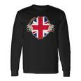 Uk England Flag English Hero Costume Langarmshirts Geschenkideen