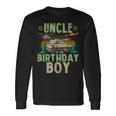 Uncle Of The Birthday Boy Army Party Matching Family Long Sleeve T-Shirt Gifts ideas