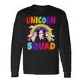 Unicorn Squad Jump Rope Unicorns Humor Cute Long Sleeve T-Shirt Gifts ideas