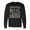 Urologin Ein Job Sie Zu Knechten Urologin Black Langarmshirts Geschenkideen