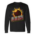 Us Total Partial Eclipse 2024 Usa Astronomer 04082024 Long Sleeve T-Shirt Gifts ideas