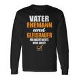 Vater Ehemann Und Gleisbauer Gleisbau Eisenbahn Eisenbahner Langarmshirts Geschenkideen