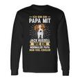 Vater Papaatertag Jack Russell Terrier Papa Langarmshirts Geschenkideen