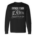 Vater Sohn Freunde Faust Bump Papaatertag Familie Kapuzenjacke Langarmshirts Geschenkideen