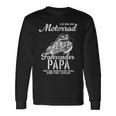 Vateratertag Geschenk Biker Papa Motorrad Spruch Kapuzenjacke Langarmshirts Geschenkideen