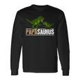 Vatertag Papa Familie T-Rex Dino Geschenk Langarmshirts Geschenkideen