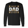 Vatertagaterintage Mustache Best Dad Ever Papa Langarmshirts Geschenkideen