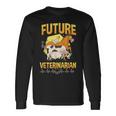 Vet Tech Cute Veterinary Future Veterinarian Long Sleeve T-Shirt Gifts ideas