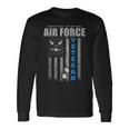 Veteran Of The Us Air Force Usa Flag Veterans Long Sleeve T-Shirt Gifts ideas