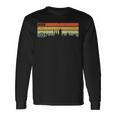 Vienna Vintage Skyline Retro City Austria Austria Langarmshirts Geschenkideen