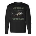 Vietnam Veteran Uh1 Huey HelicopterLong Sleeve T-Shirt Gifts ideas