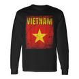 Vietnamietnamesischietnamietnam-Flagge Langarmshirts Geschenkideen