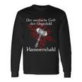 Viking Hammer Impatience God Langarmshirts Geschenkideen