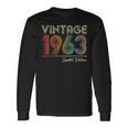 Vintage 1963 61 Year Old 61St Birthday For Women Long Sleeve T-Shirt Gifts ideas