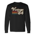 Vintage 1984 Birthday Long Sleeve T-Shirt Gifts ideas