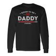 Vintage First Time Daddy Est 2025 Loading Soon To Be Papa Long Sleeve T-Shirt Gifts ideas