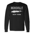 Vintage Hicksville Long Island New York Long Sleeve T-Shirt Gifts ideas
