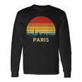 Vintage Paris France SouvenirLong Sleeve T-Shirt Gifts ideas
