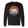 Vintage Polar Bear Retro Arctic Animal Bear Lover Long Sleeve T-Shirt Gifts ideas
