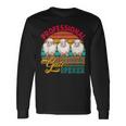 Vintage Retro Professional Gate Opener Three Sheep Farmer Long Sleeve T-Shirt Gifts ideas