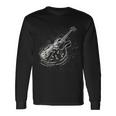 Vintage Rock Music Lover Distressed Guitar Rocker Spirit Long Sleeve T-Shirt Gifts ideas