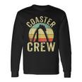 Vintage Rollercoaster Crew I Family Roller Coaster Long Sleeve T-Shirt Gifts ideas