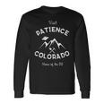 Visit Patience Colorado Resident Alien Langarmshirts Geschenkideen