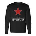 Viva La Revolucion Red Star Es Lebe Die Revolution Langarmshirts Geschenkideen