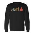 Voile Évolution Rétro Cadeau Pour Marins T-shirt à manches longues Idées cadeaux