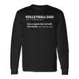 Volleyball Dad For Definition Father Of Players Long Sleeve T-Shirt Gifts ideas