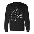 Never Walk Alone Dog Lovers Long Sleeve T-Shirt Gifts ideas